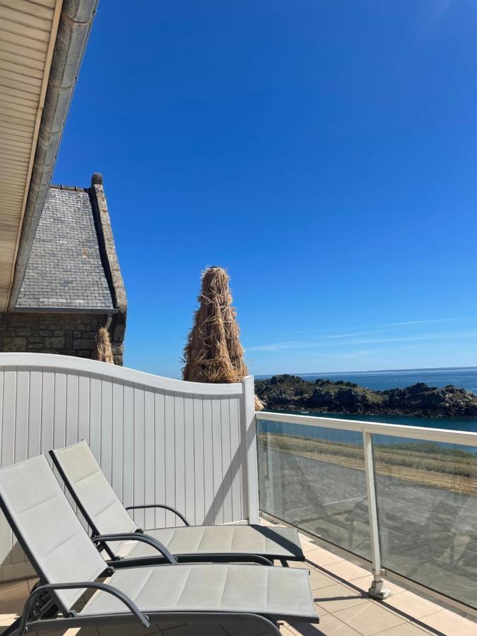 Hotel De La Pointe Du Grouin Cancale Bagian luar foto