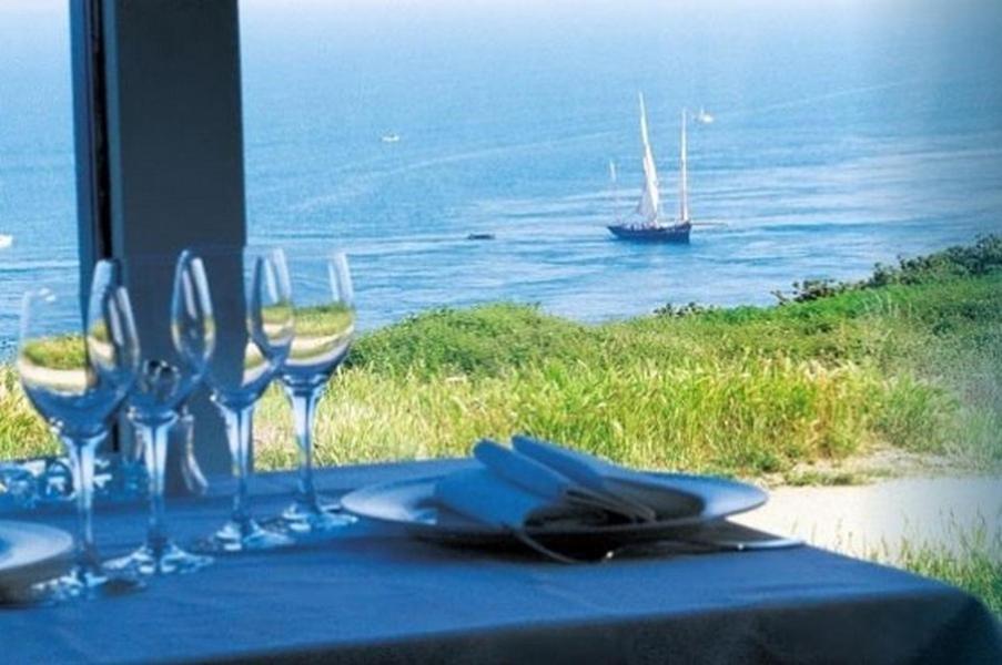 Hotel De La Pointe Du Grouin Cancale Bagian luar foto